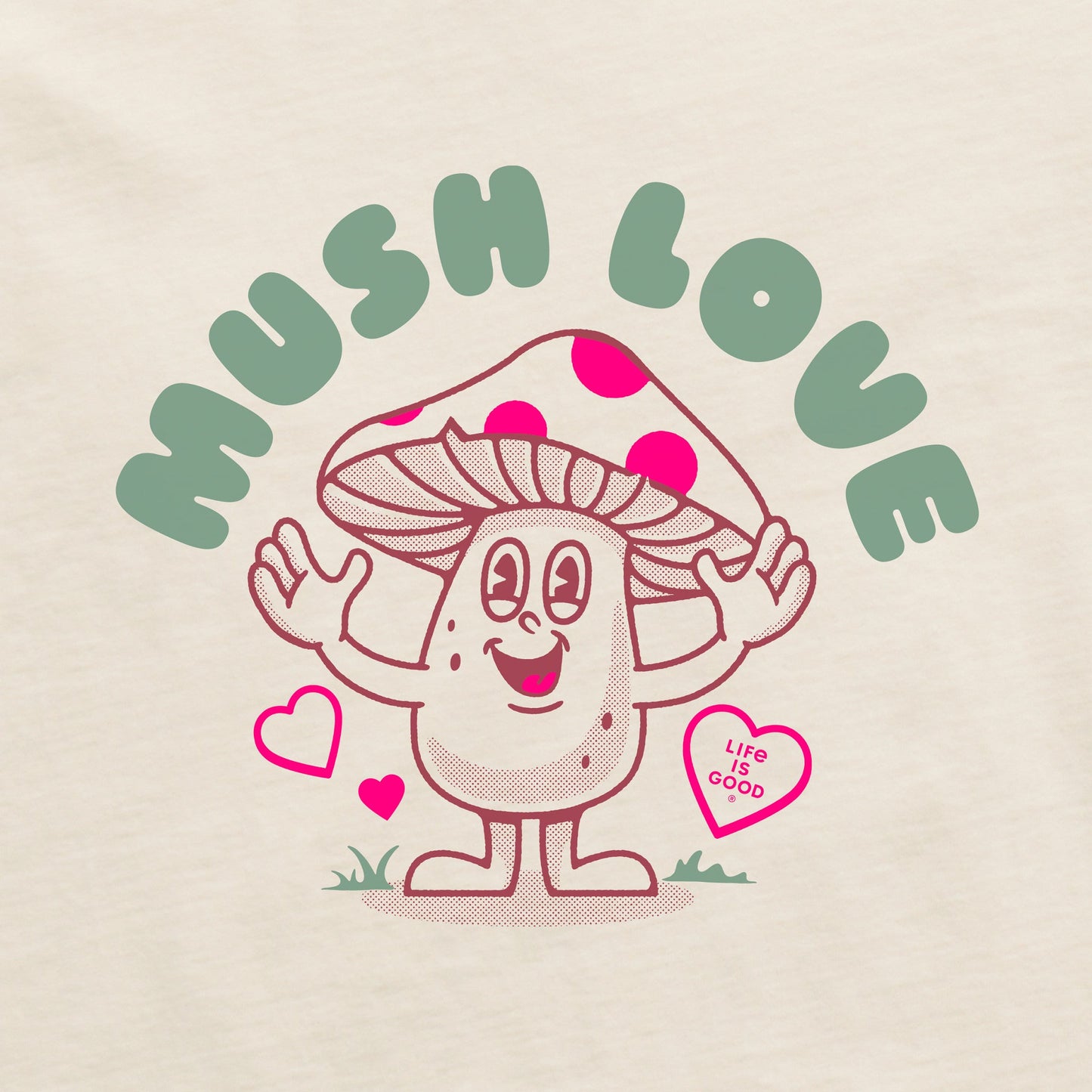 Women's Mush Love Long Sleeve Crusher Boxy Tee