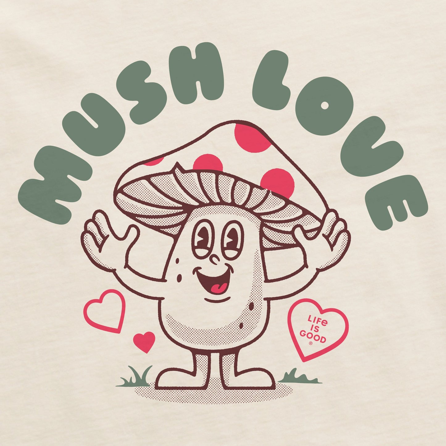 Women's Mush Love Long Sleeve Crusher Boxy Tee