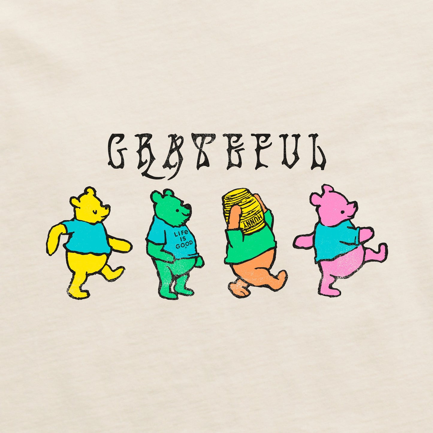 Women's Grateful Winnies Long Sleeve Crusher Boxy Tee