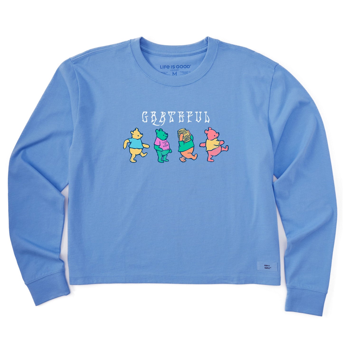 Women's Grateful Winnies Long Sleeve Crusher Boxy Tee