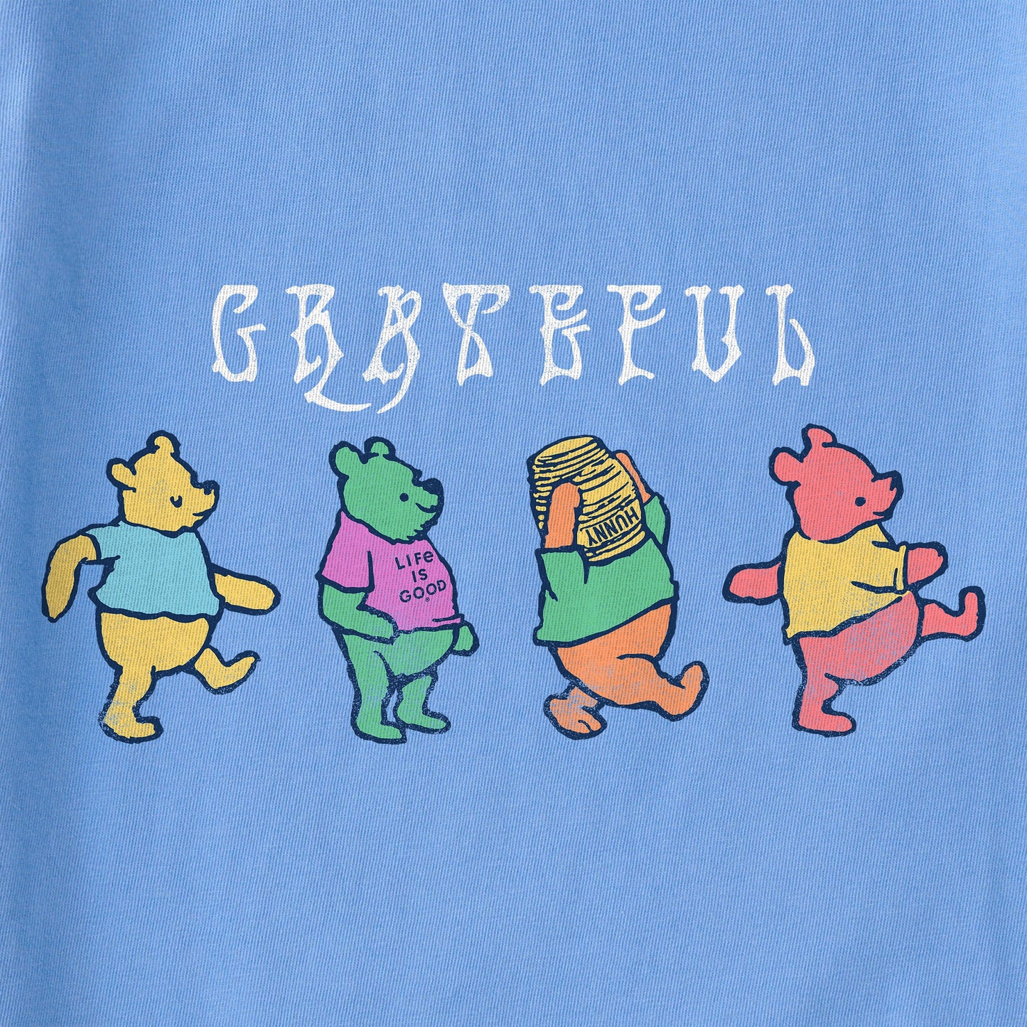 Women's Grateful Winnies Long Sleeve Crusher Boxy Tee