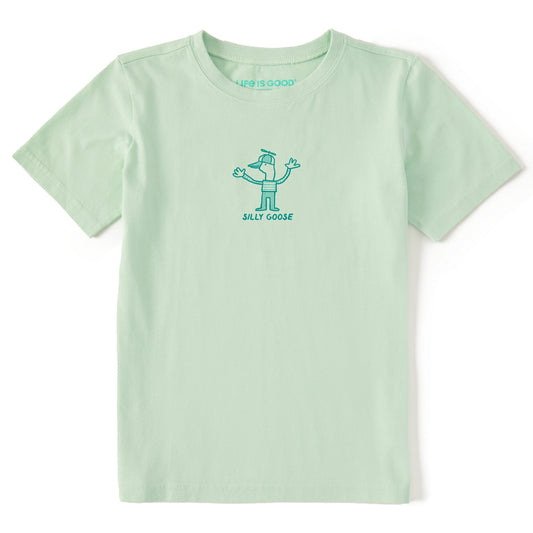 Kids Silly Goose in Hat Short Sleeve Crusher Tee