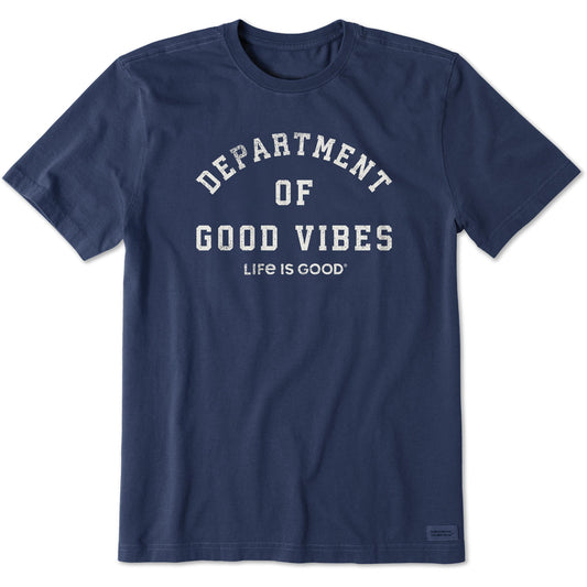 Men's Dept. of Good Vibes Short Sleeve Tee