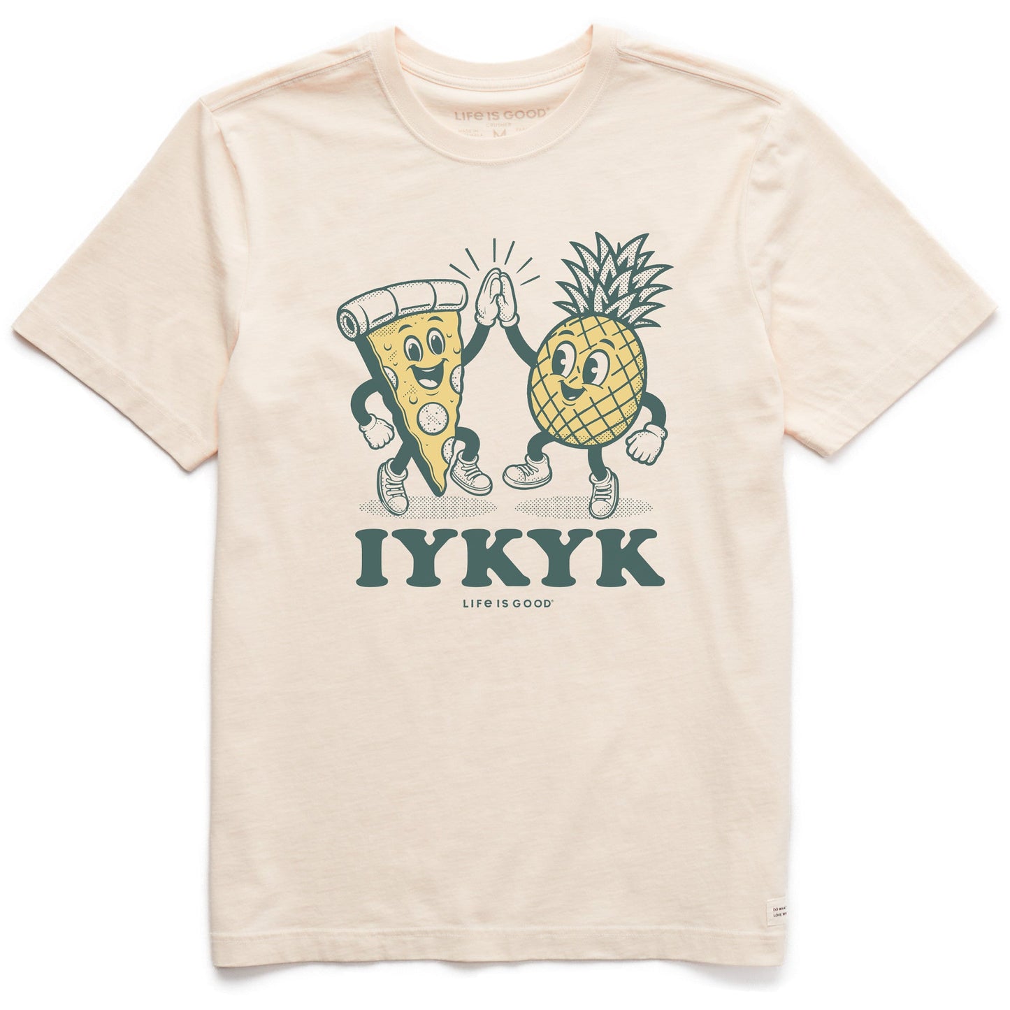 Men's IYKYK Hawaiian Pizza Short Sleeve Crusher Tee