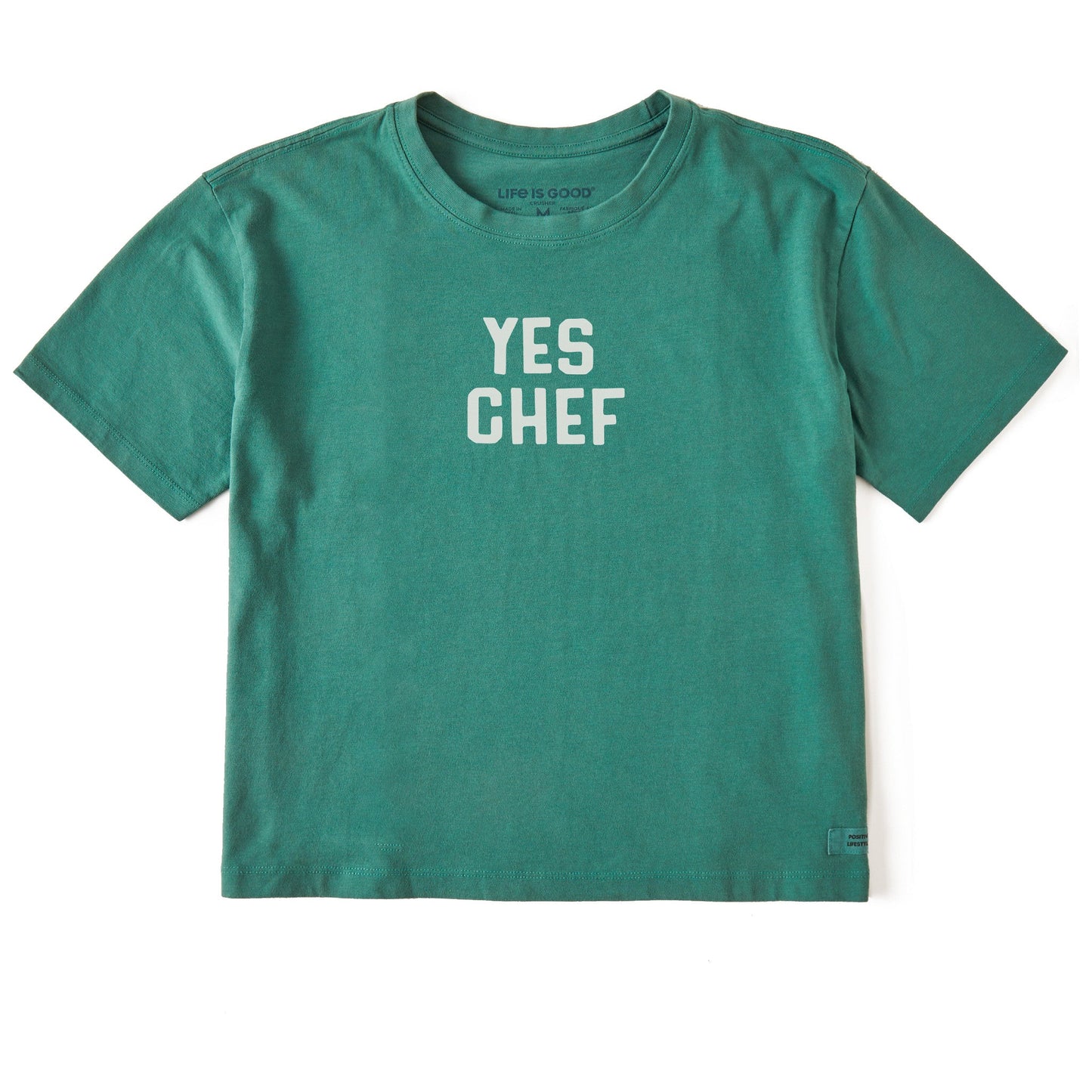 Women's Yes Chef Short Sleeve Crusher Boxy Tee