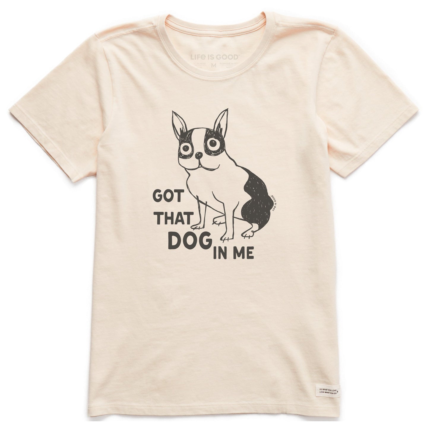 Women's Got That Dog in Me Frenchie Short Sleeve Crusher Tee