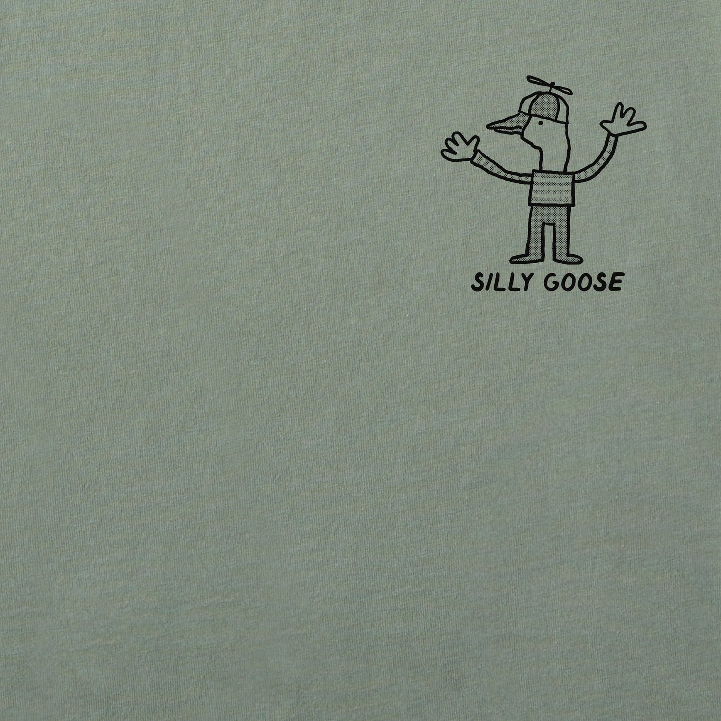 Men's Silly Goose in Hat Short Sleeve Tee