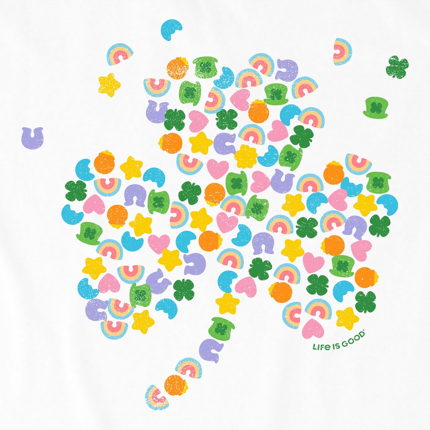 Kids Charmed Clover Short Sleeve Crusher Tee