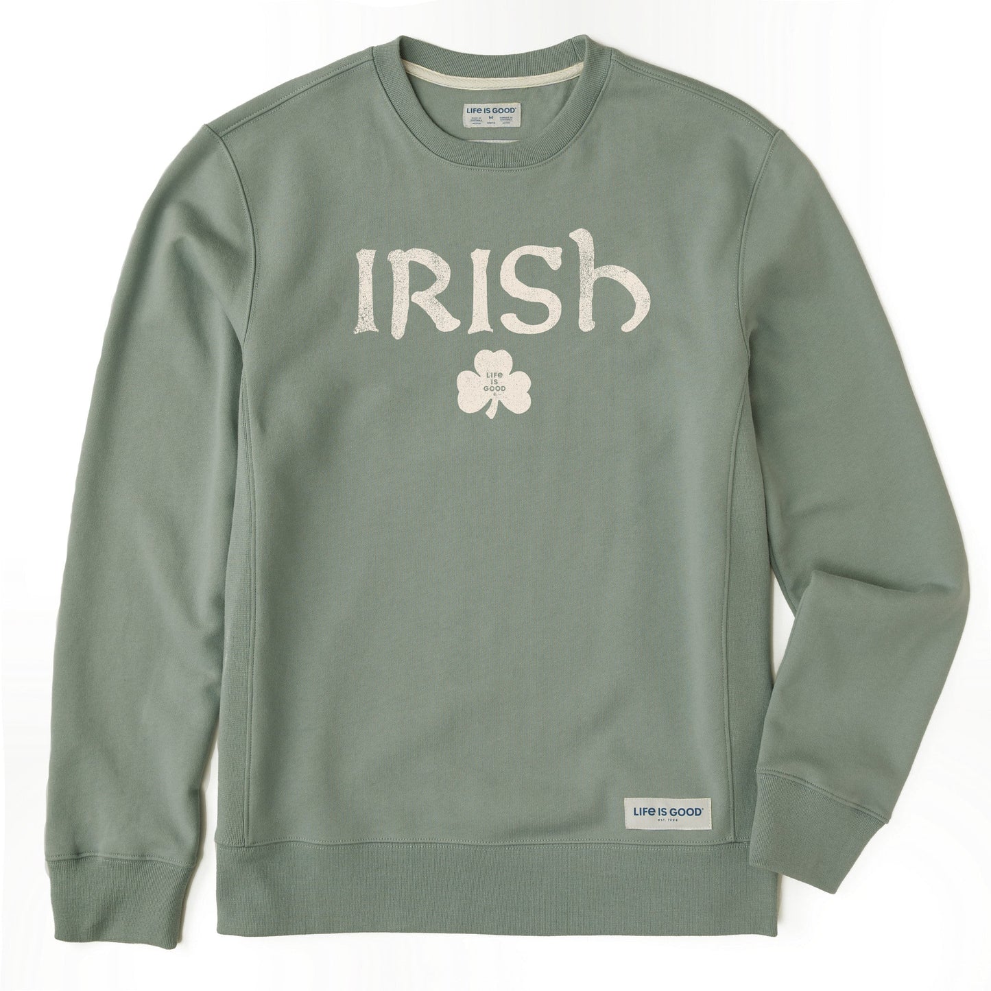 Men's Irish Clover 2 Simply True Fleece Crew