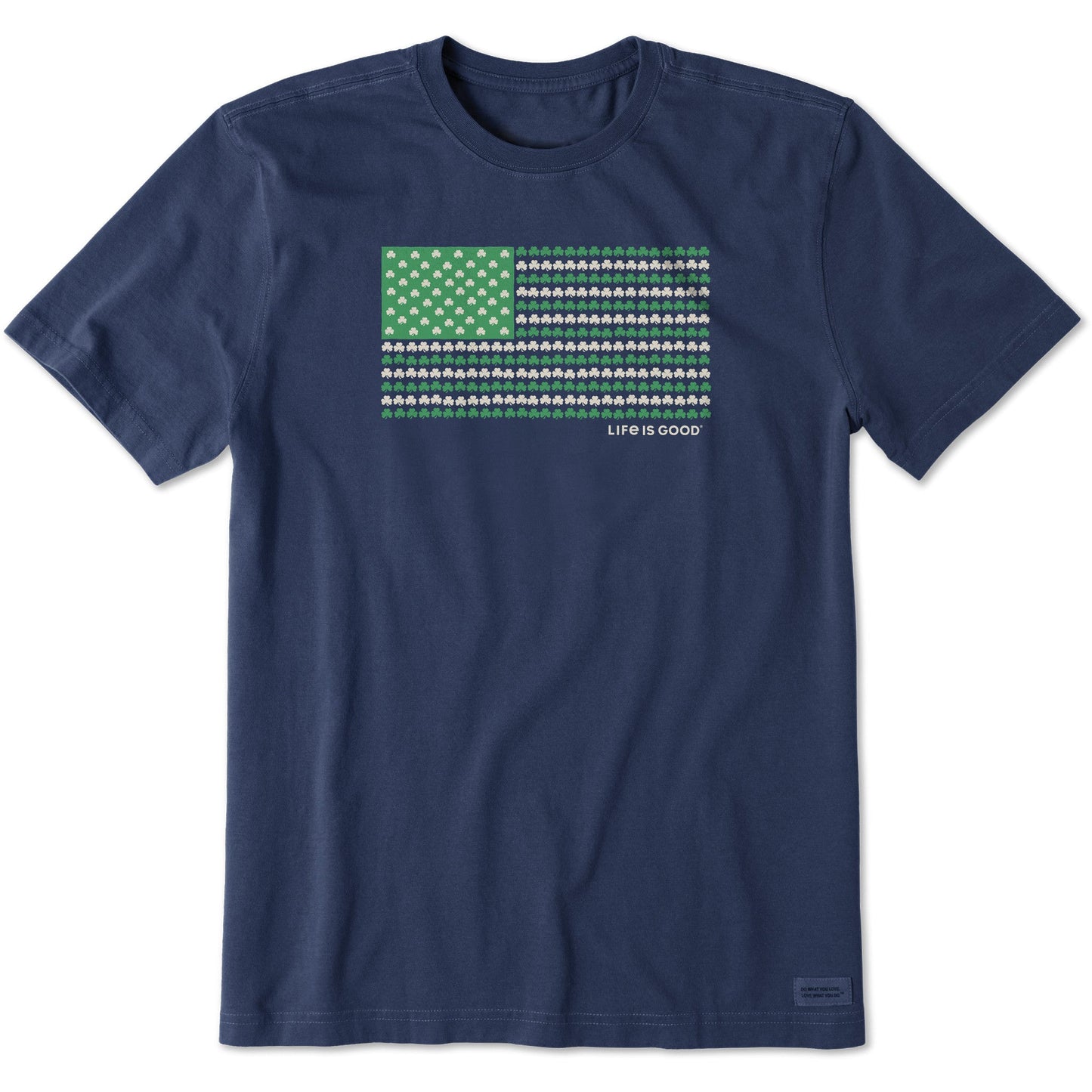 Men's Shamrock Flag Short Sleeve Crusher Tee