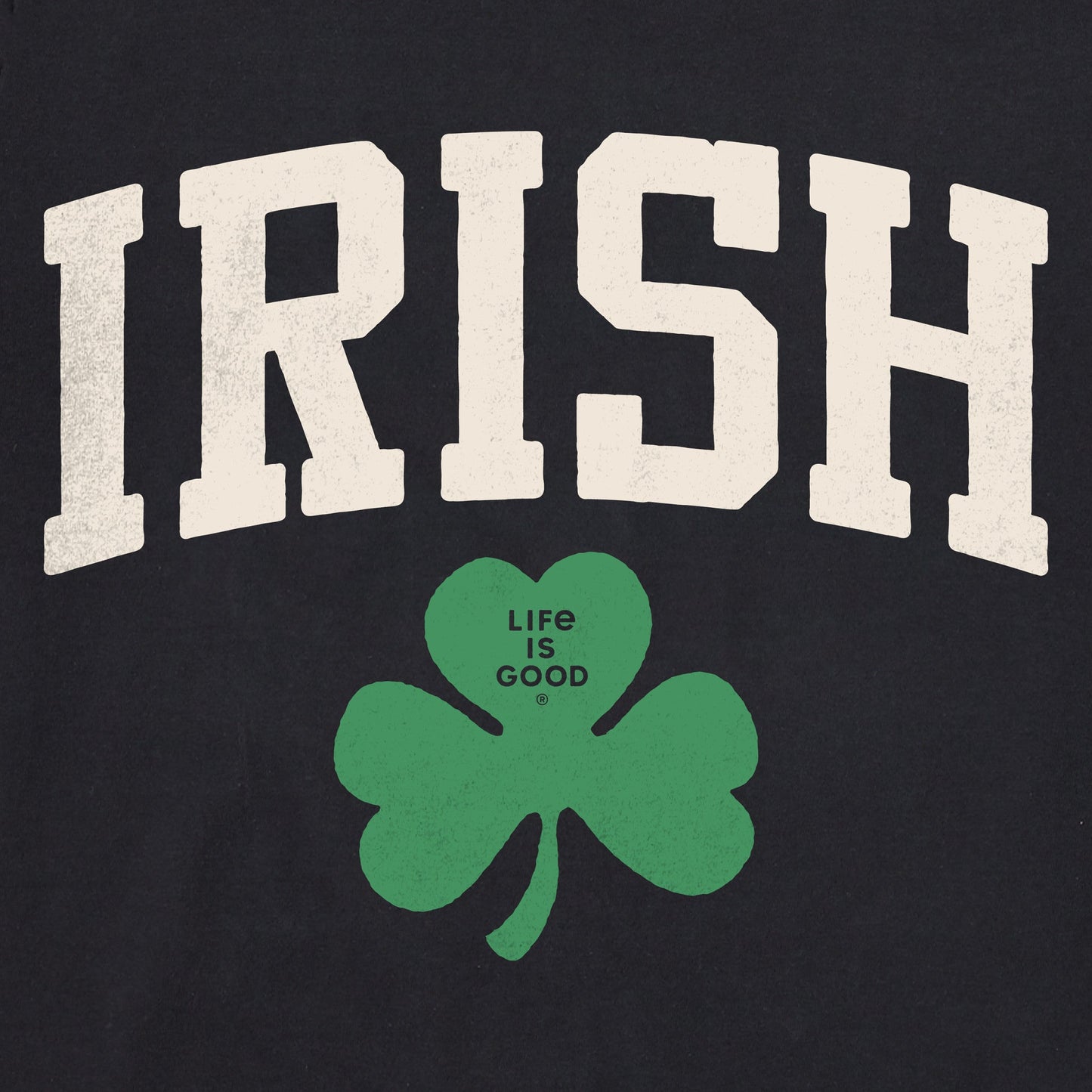 Men's Irish Clover Short Sleeve Crusher Tee