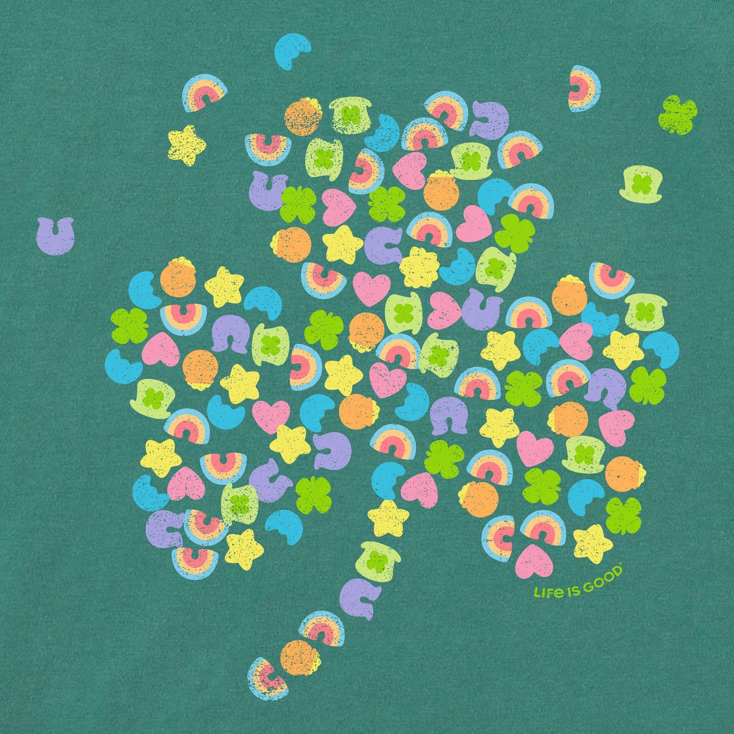 Men's Charmed Clover Short Sleeve Tee