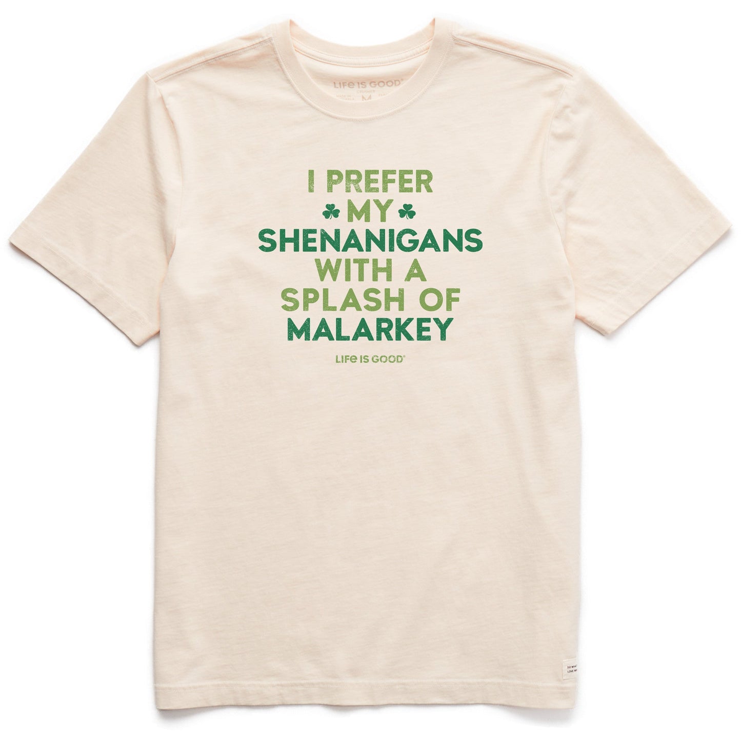 Men's Shenanigans with Malarkey Short Sleeve Crusher Tee