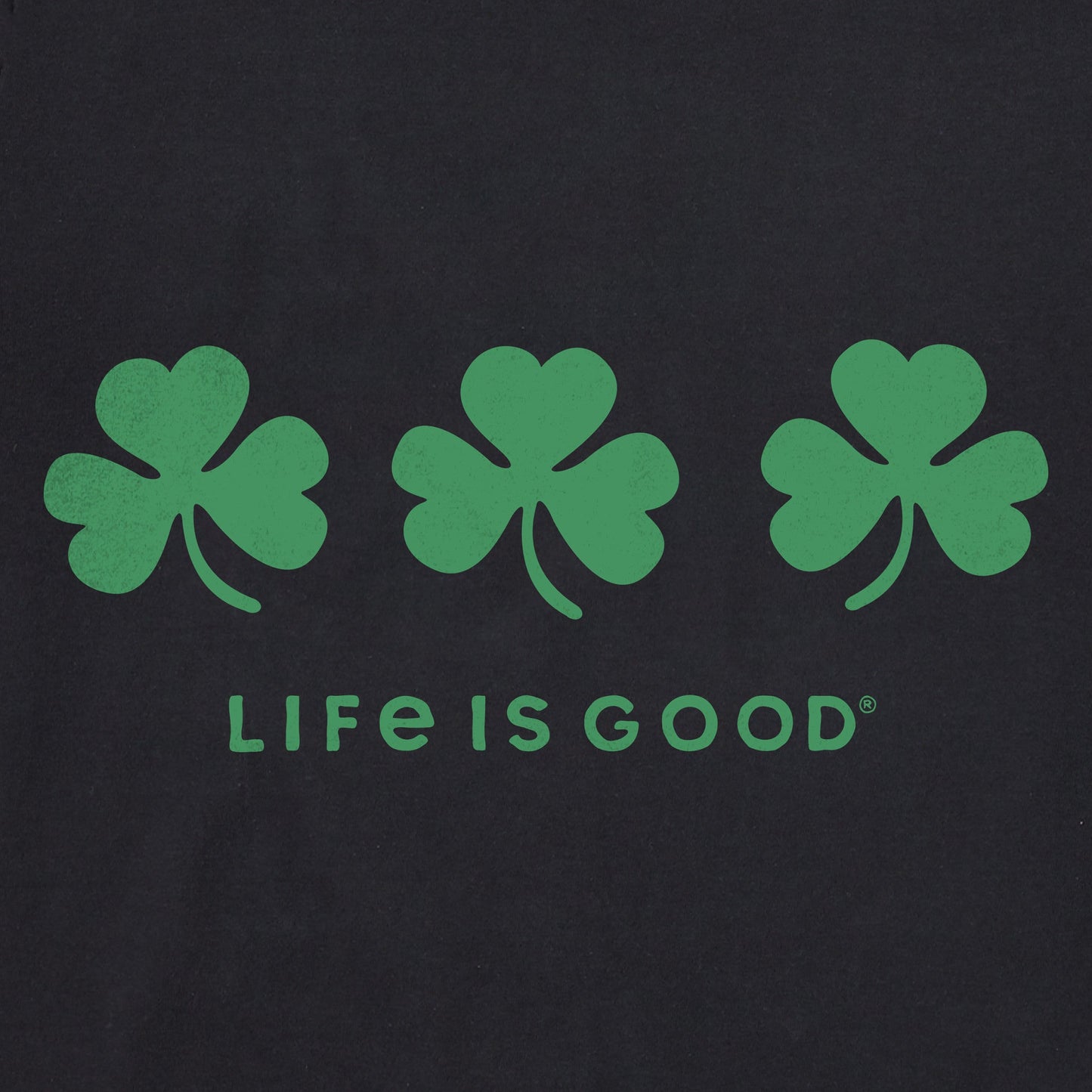 Women's Three Shamrocks Long Sleeve Crusher Tee