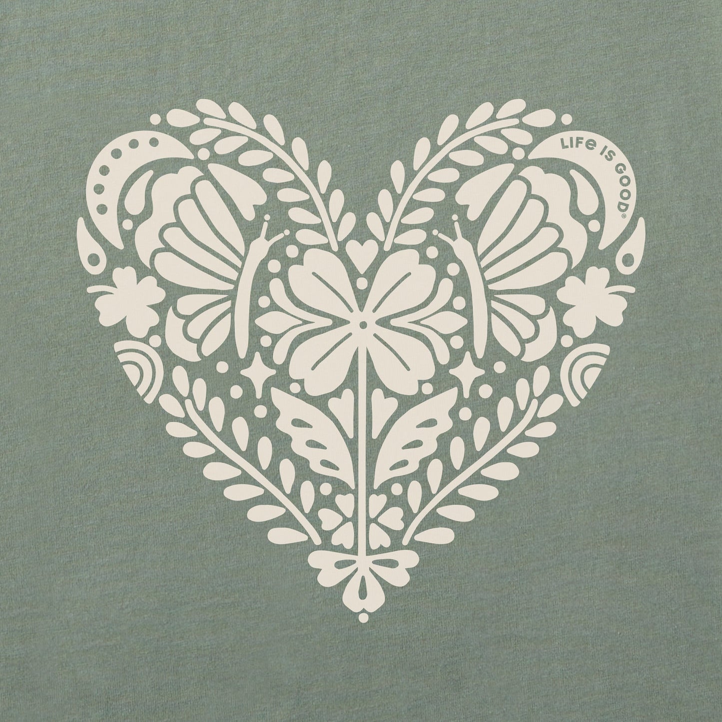 Women's Celtic Clover Heart Crusher Boxy Hoodie