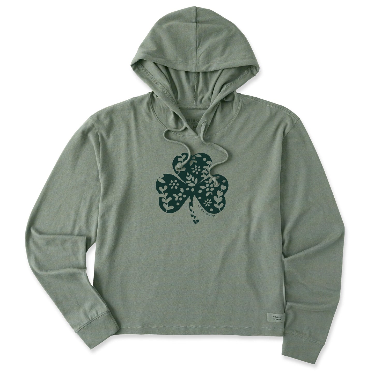 Women's Fossil Clover Crusher Boxy Hoodie