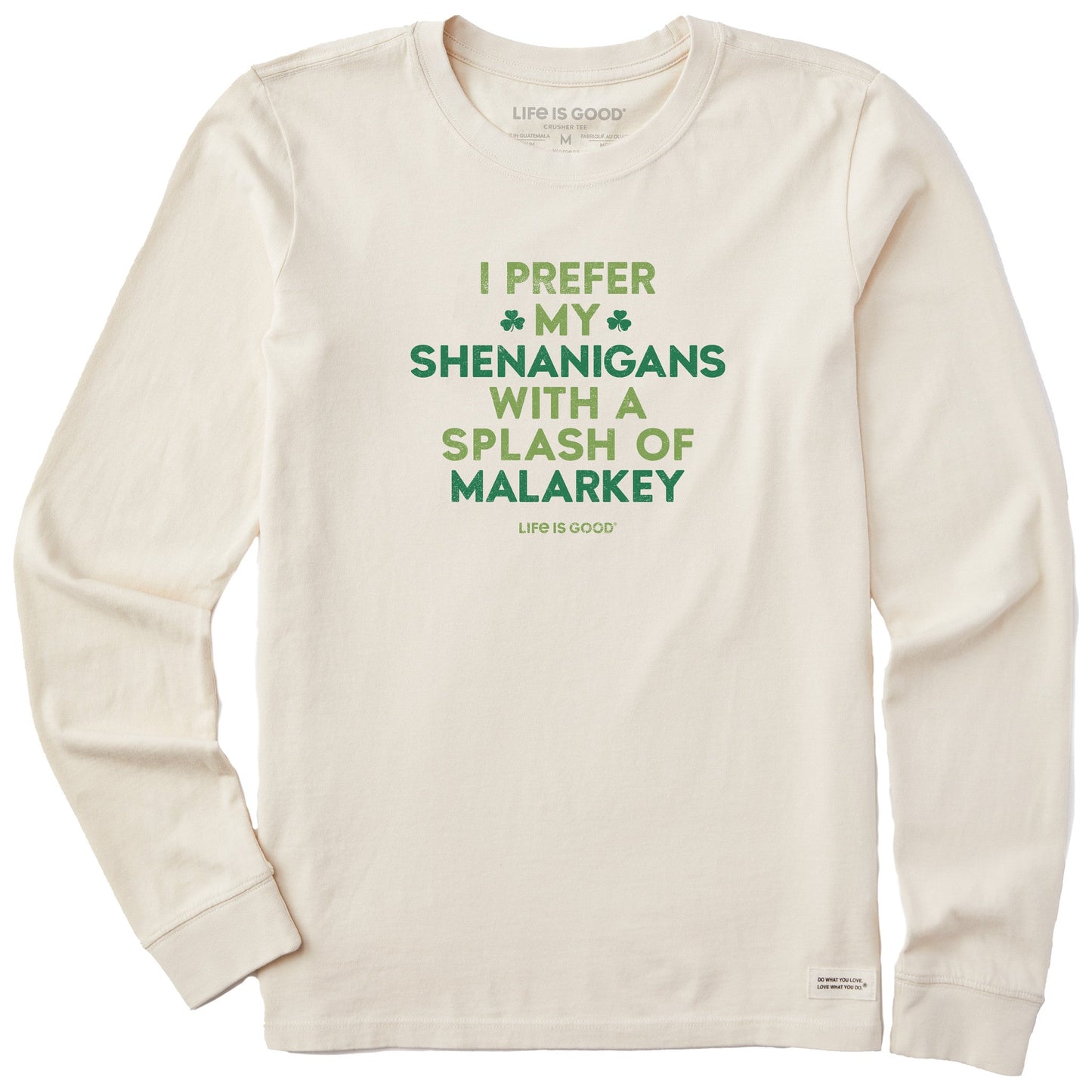 Women's Shenanigans with Malarkey Long Sleeve Crusher Tee