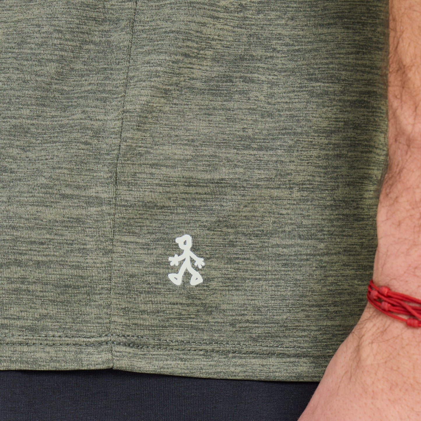 Men's Vintage Fish More Worry Less Short Sleeve Sun Crusher Tee