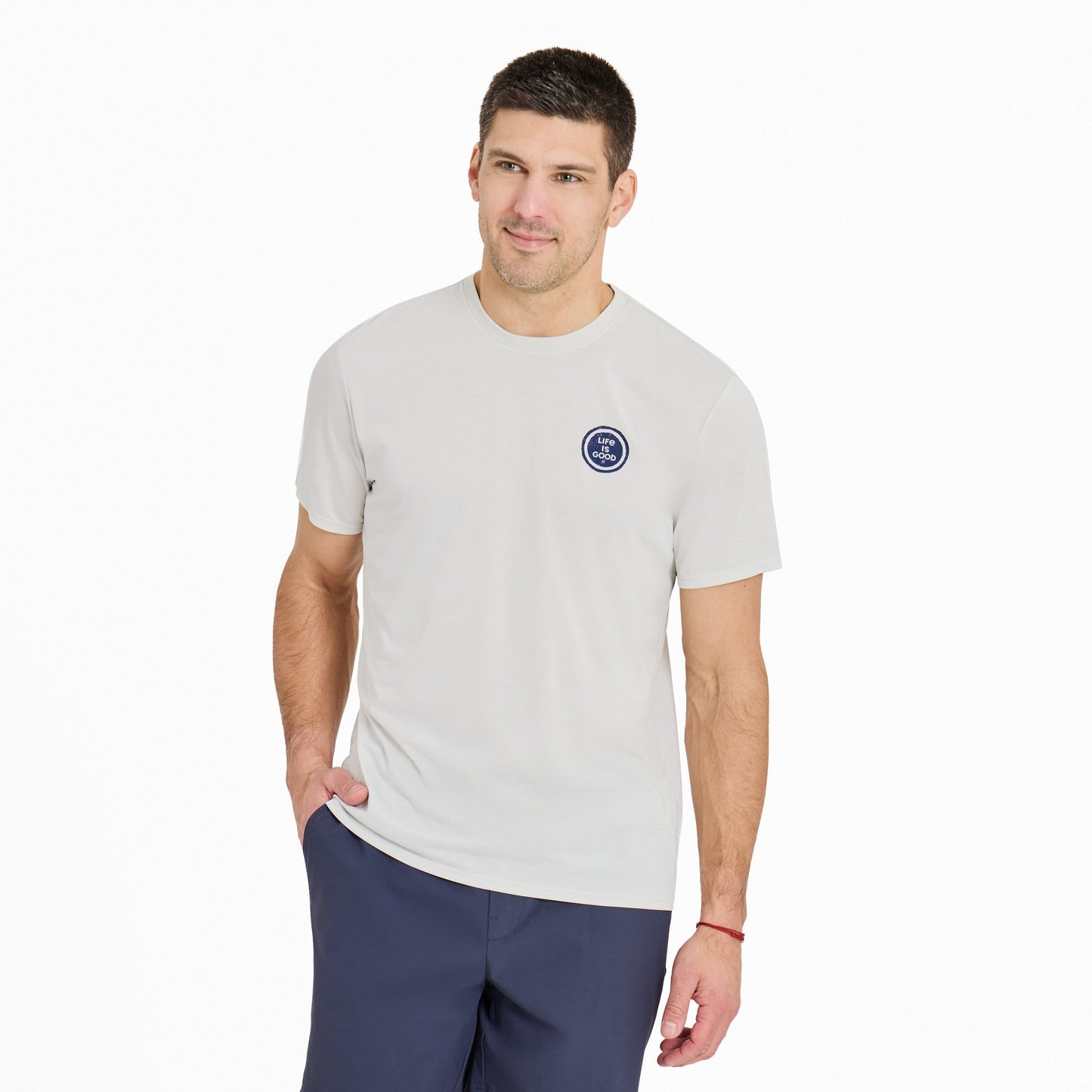 Men's Sunset Bird Dance Short Sleeve Sun Crusher Tee