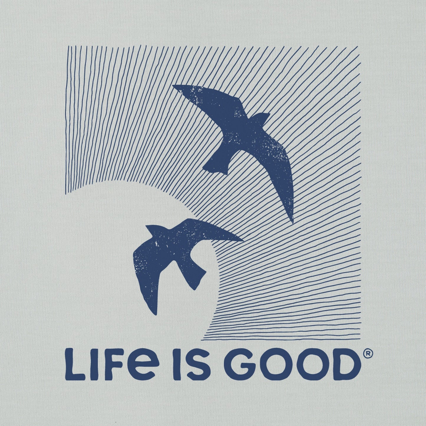 Men's Sunset Bird Dance Short Sleeve Sun Crusher Tee