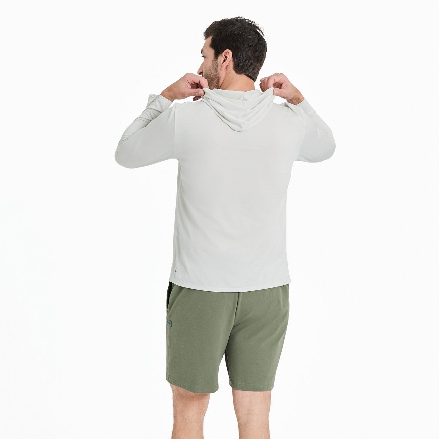 Men's Sunset Two Palms Long Sleeve Sun Crusher Hoodie