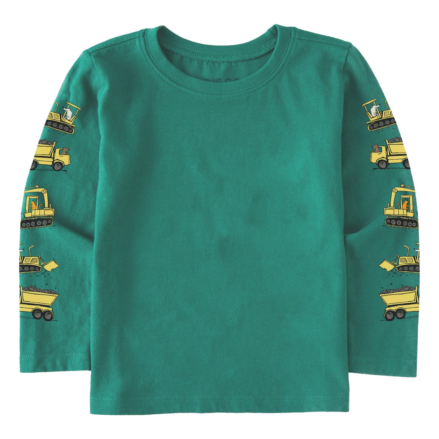 Toddler Construction Crew Pals Long Sleeve Crusher Tee