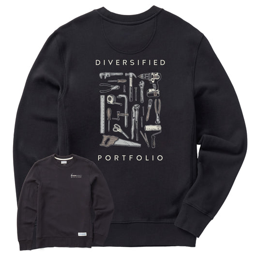 Men's Diversified Portfolio Tools Simply True Fleece Crew