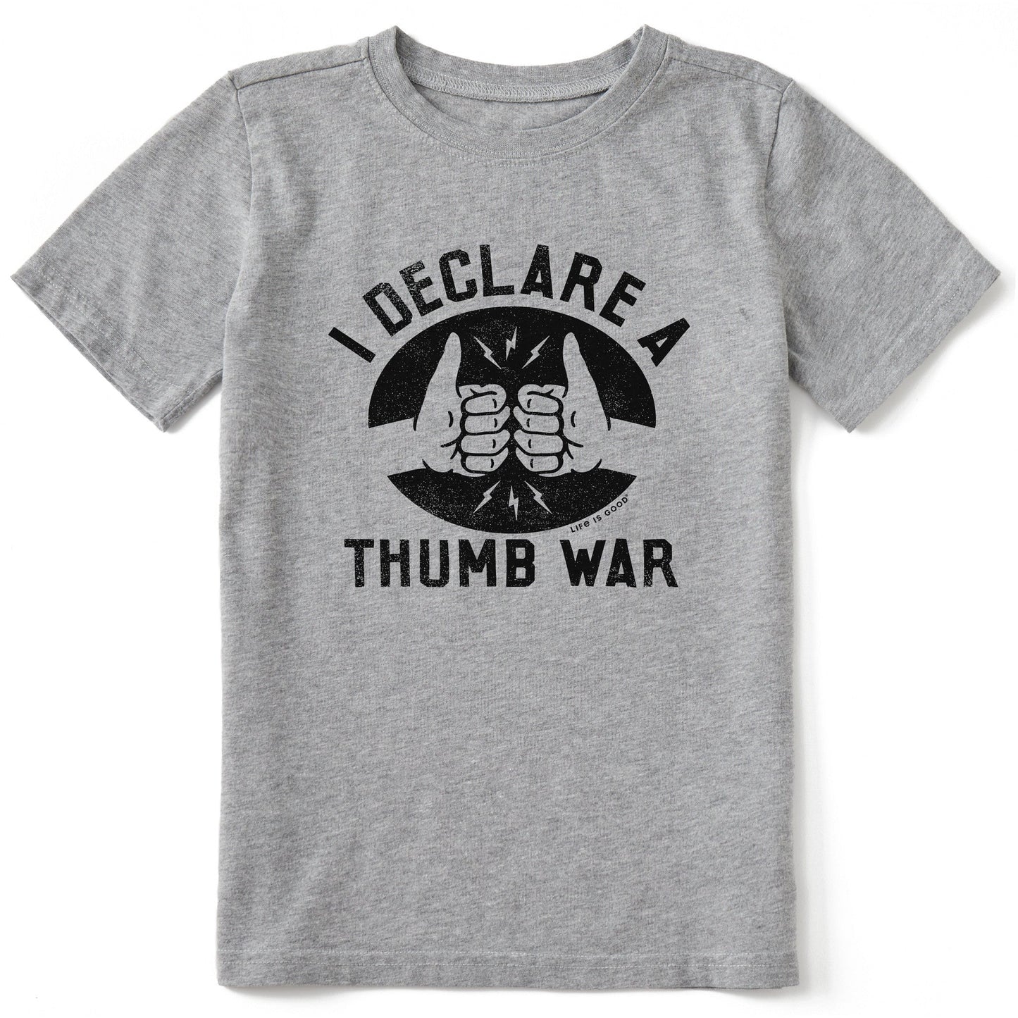 Kids I Declare a Thumb War Short Sleeve Crusher Tee