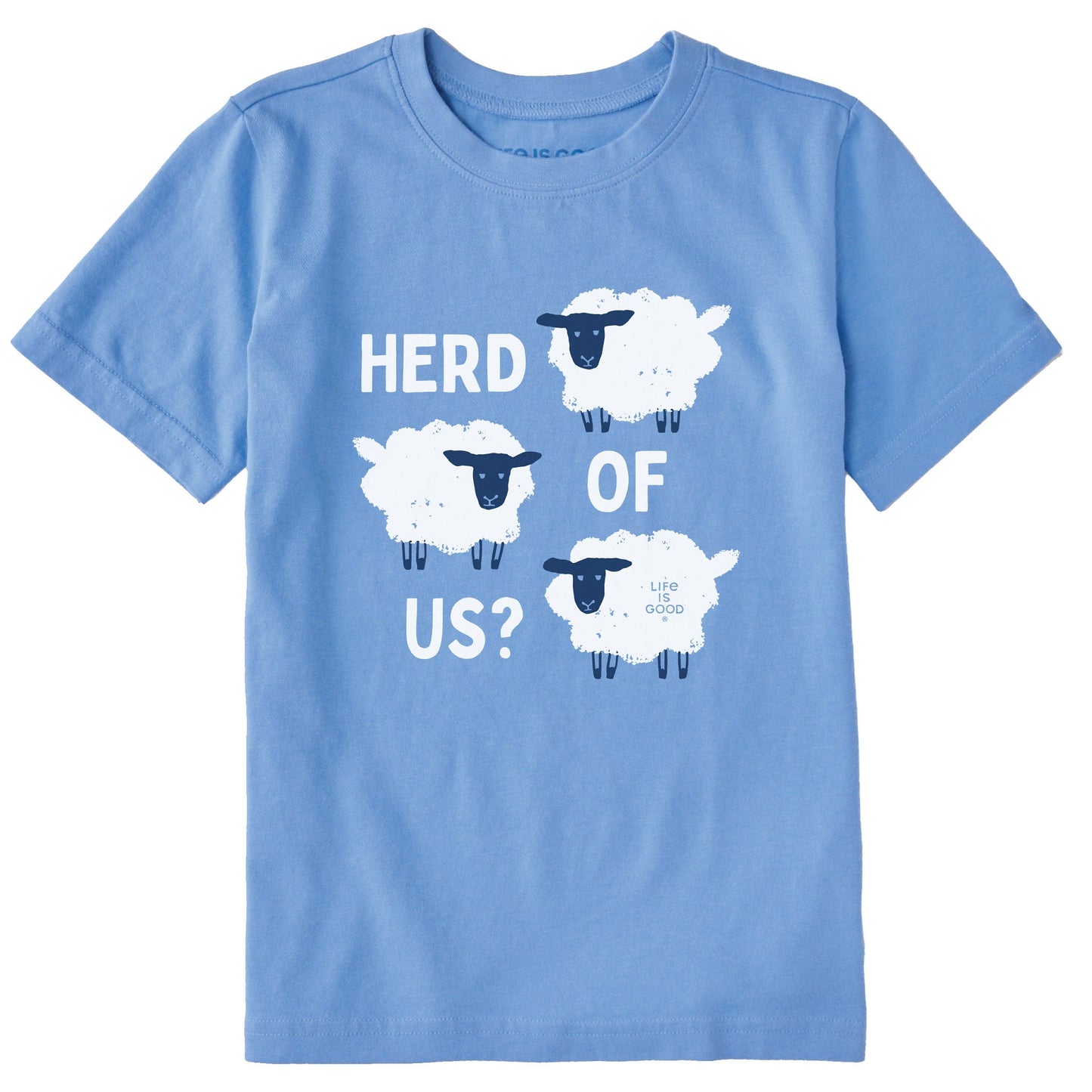 Kids Herd of Us Sheep Short Sleeve Crusher Tee