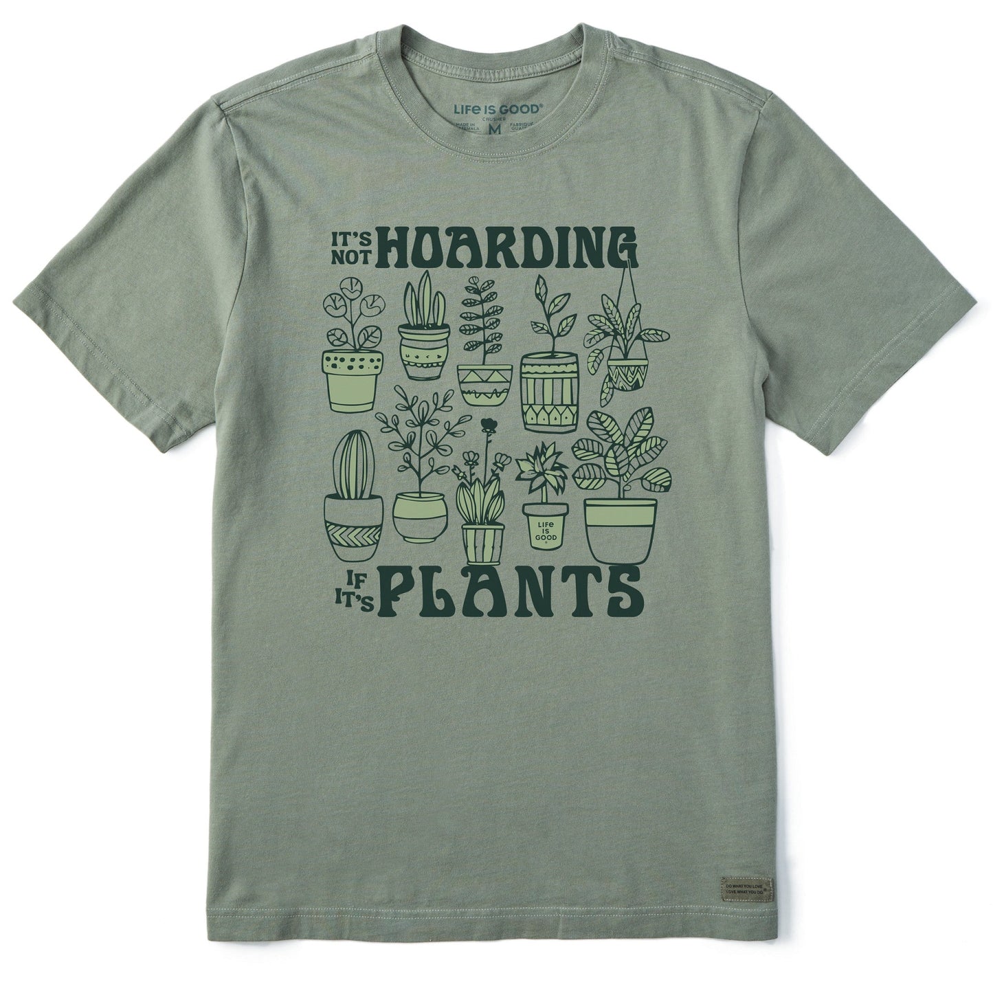 Men's It's Not Hoarding if it's Plants Short Sleeve Tee