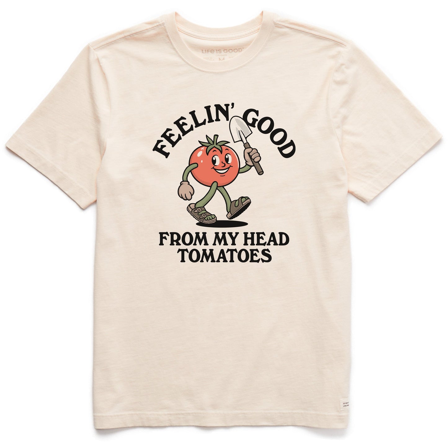 Men's Feelin' Good Tomatoes Short Sleeve Crusher Tee
