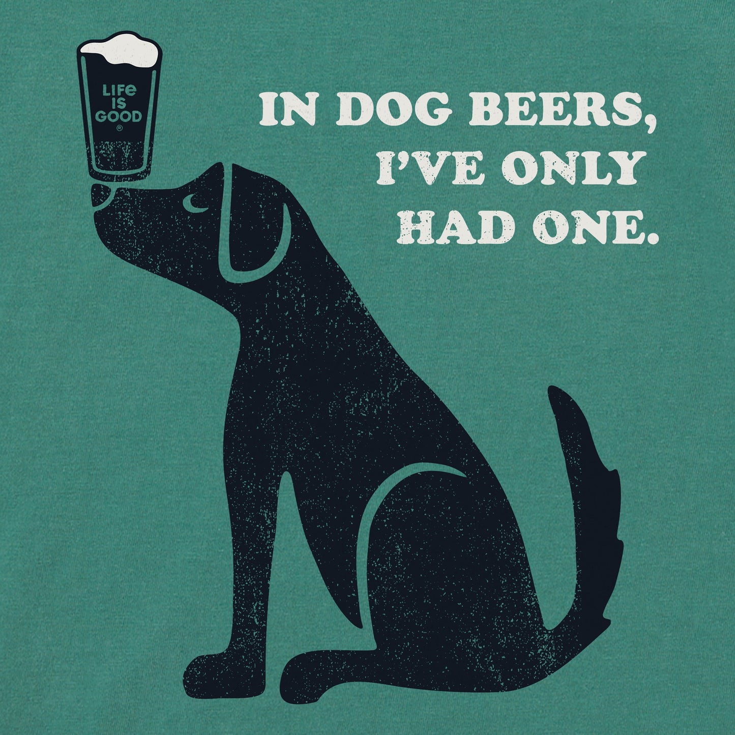 Women's Dog Beers Short Sleeve Crusher Boxy Tee