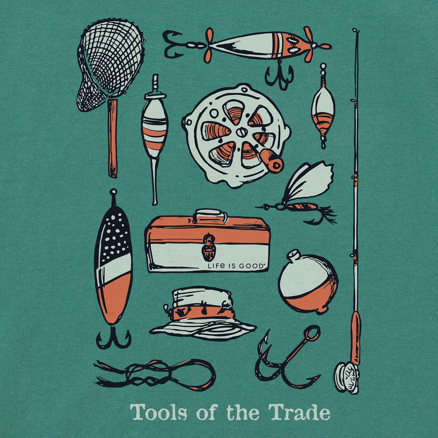 Women's Tools of the Trade Fishing Short Sleeve Crusher Boxy Tee