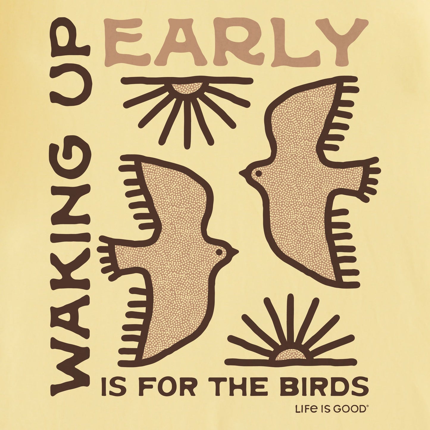 Women's Waking Up Early is for the Birds Short Sleeve Tee