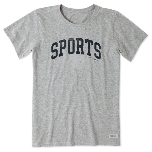 Women's Sports Athletic Arch Short Sleeve Tee