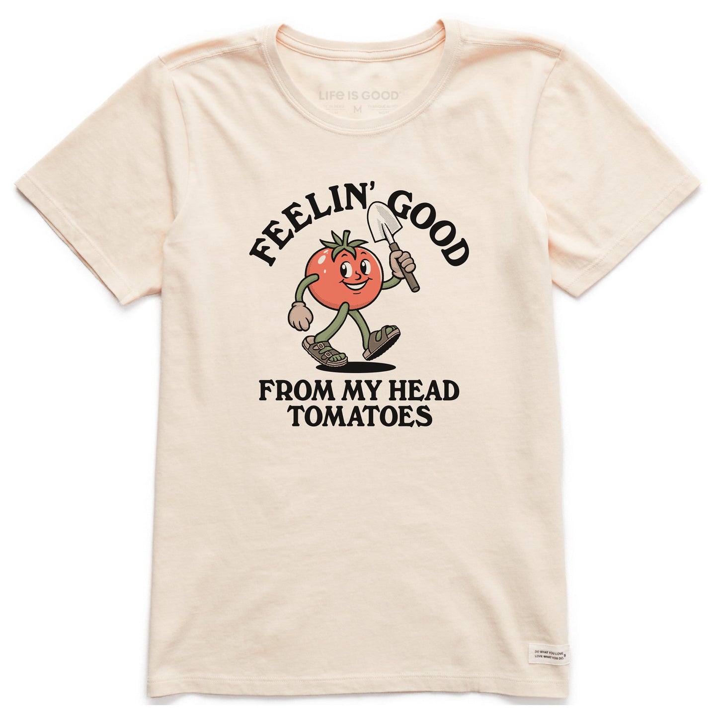 Women's Feelin' Good Tomatoes Short Sleeve Crusher Tee