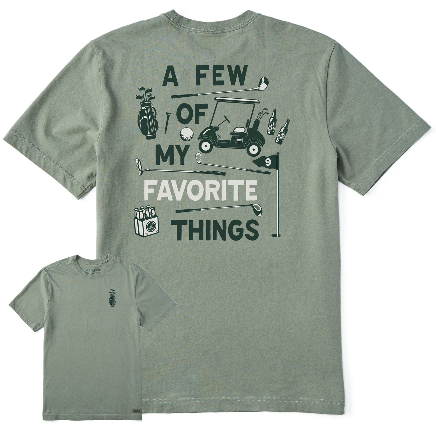 Men's A Few of my Favorite Golf Things Short Sleeve Tee
