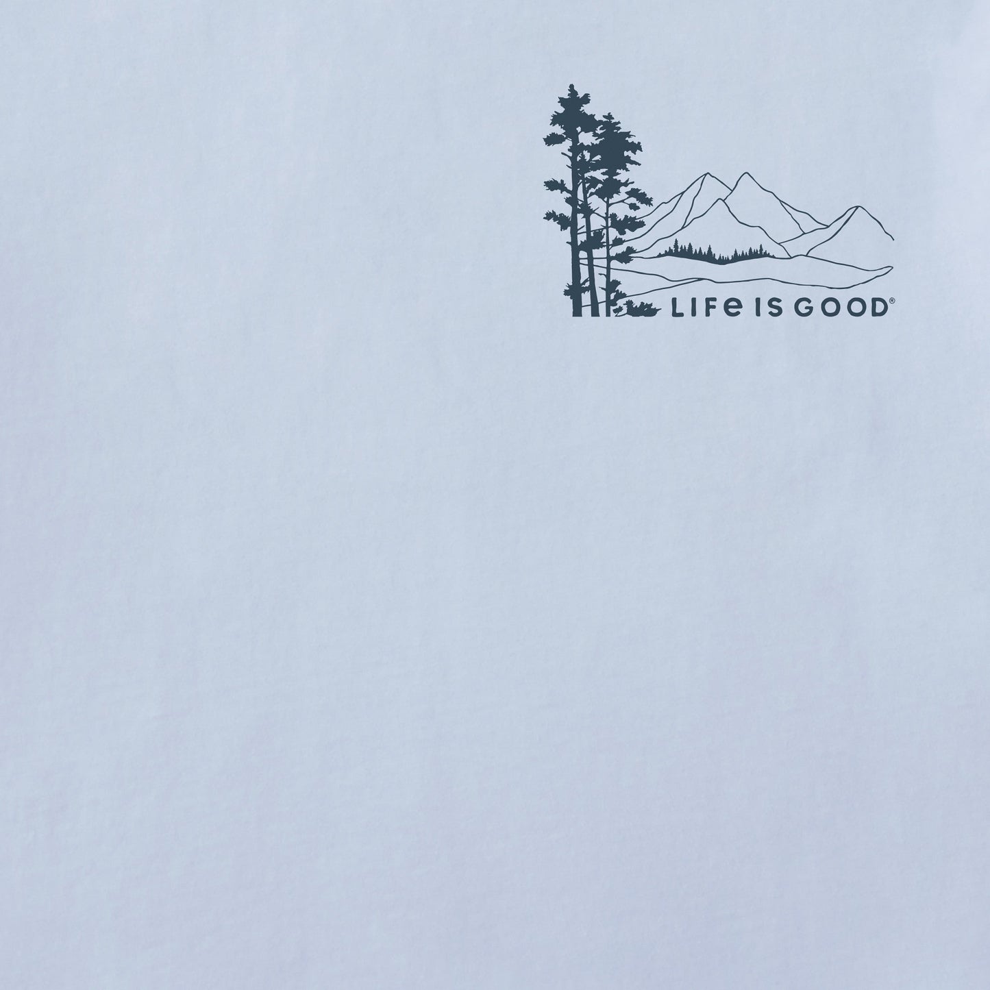 Men's Mountain Landscape Classic Crusher Ringer Tee