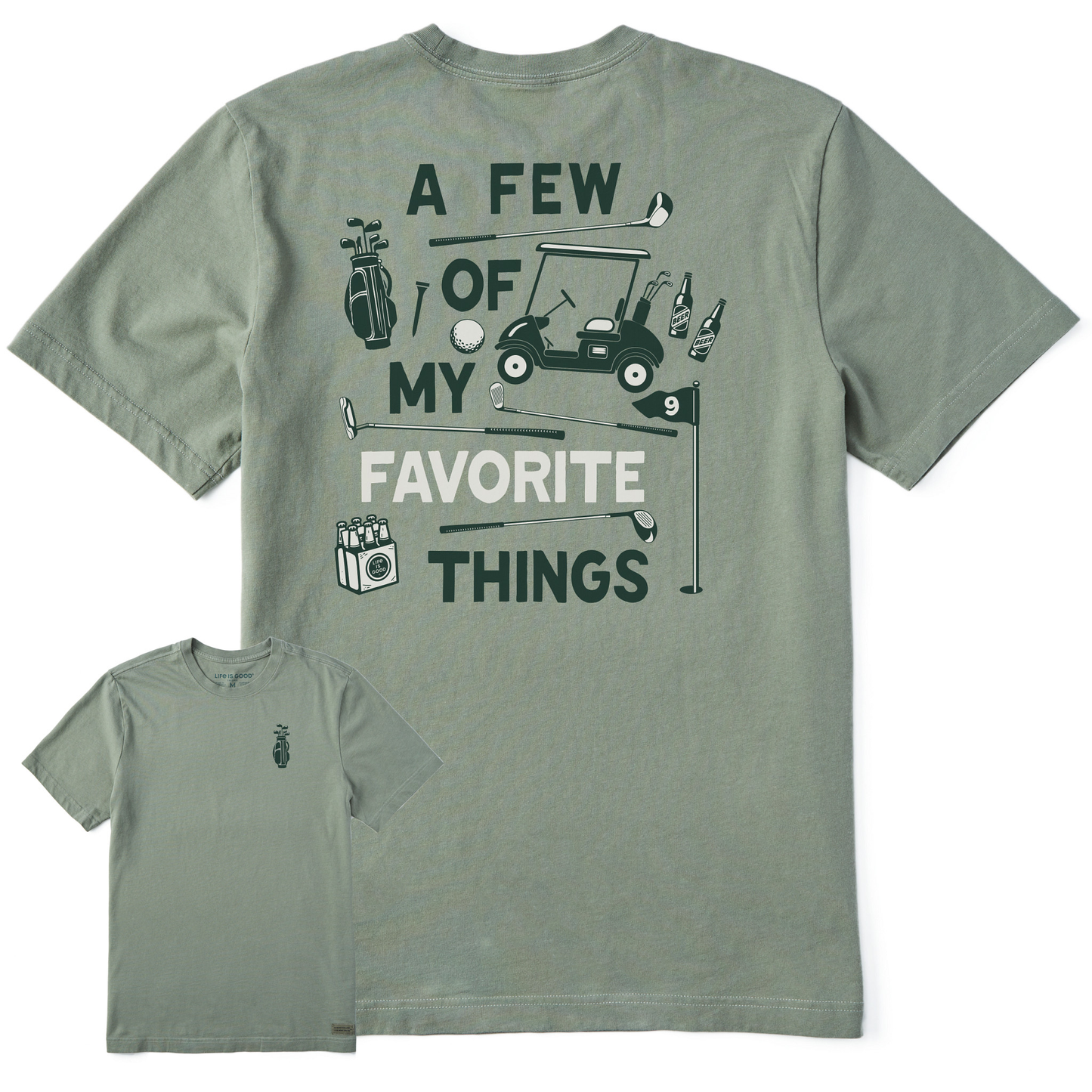 Men's A Few of my Favorite Golf Things Short Sleeve Tee