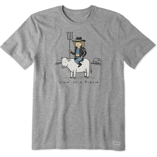 Men's Livin' On a Prairie Short Sleeve Tee