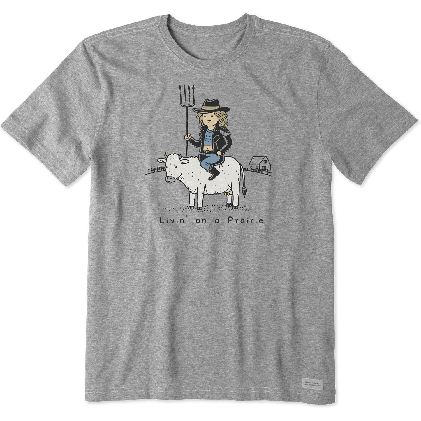 Men's Livin' On a Prairie Short Sleeve Tee