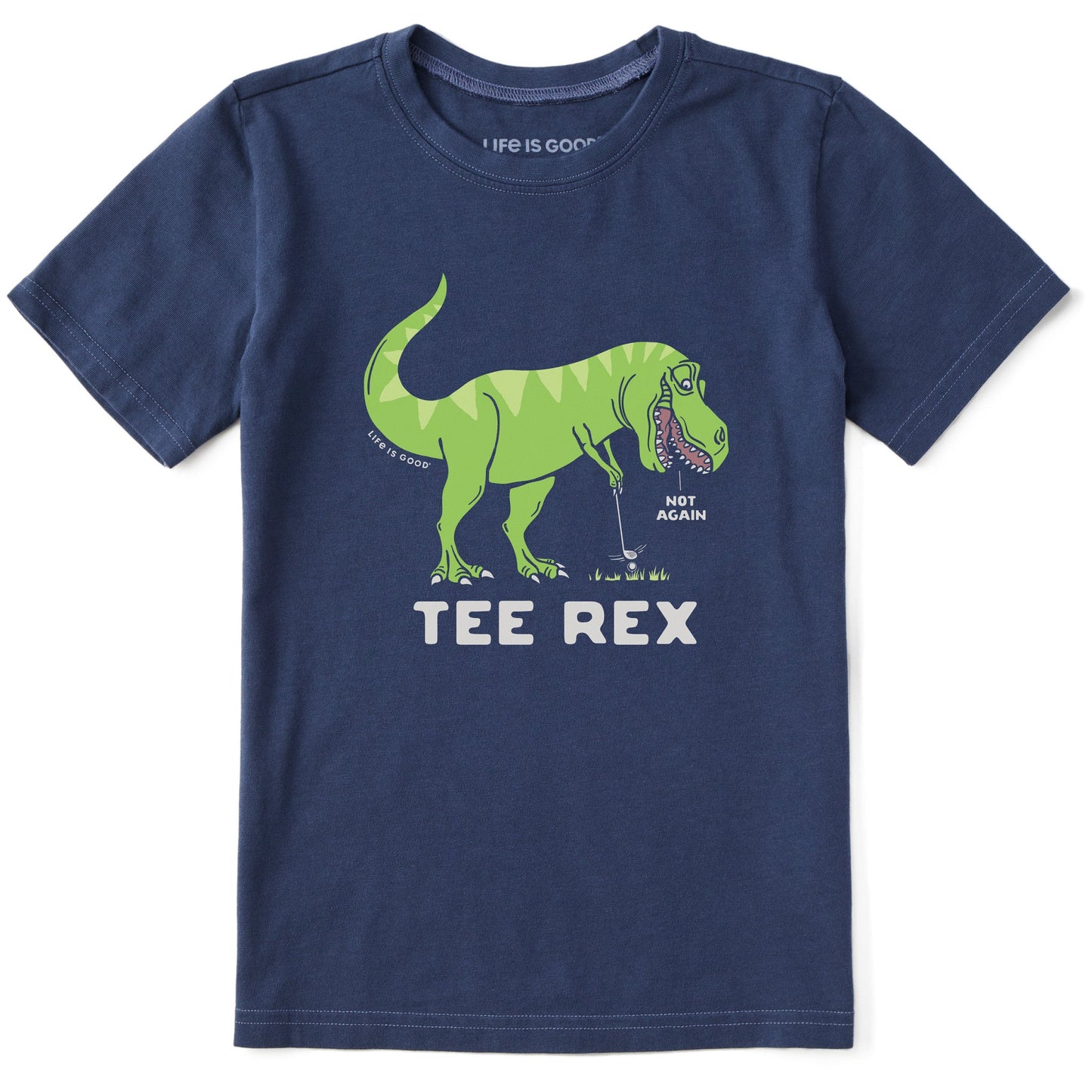Kids Tee Rex Golf Short Sleeve Crusher Tee