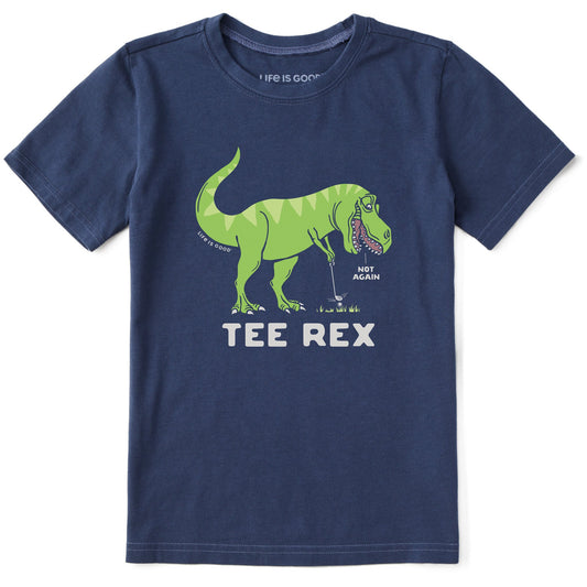 Kids Tee Rex Golf Short Sleeve Crusher Tee