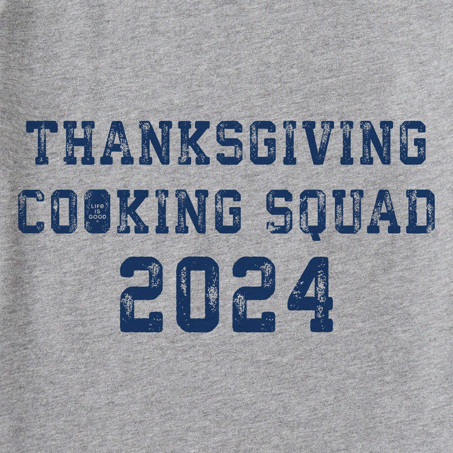 Women's Thanksgiving Day Cooking Squad 2024 Long Sleeve Crusher Tee