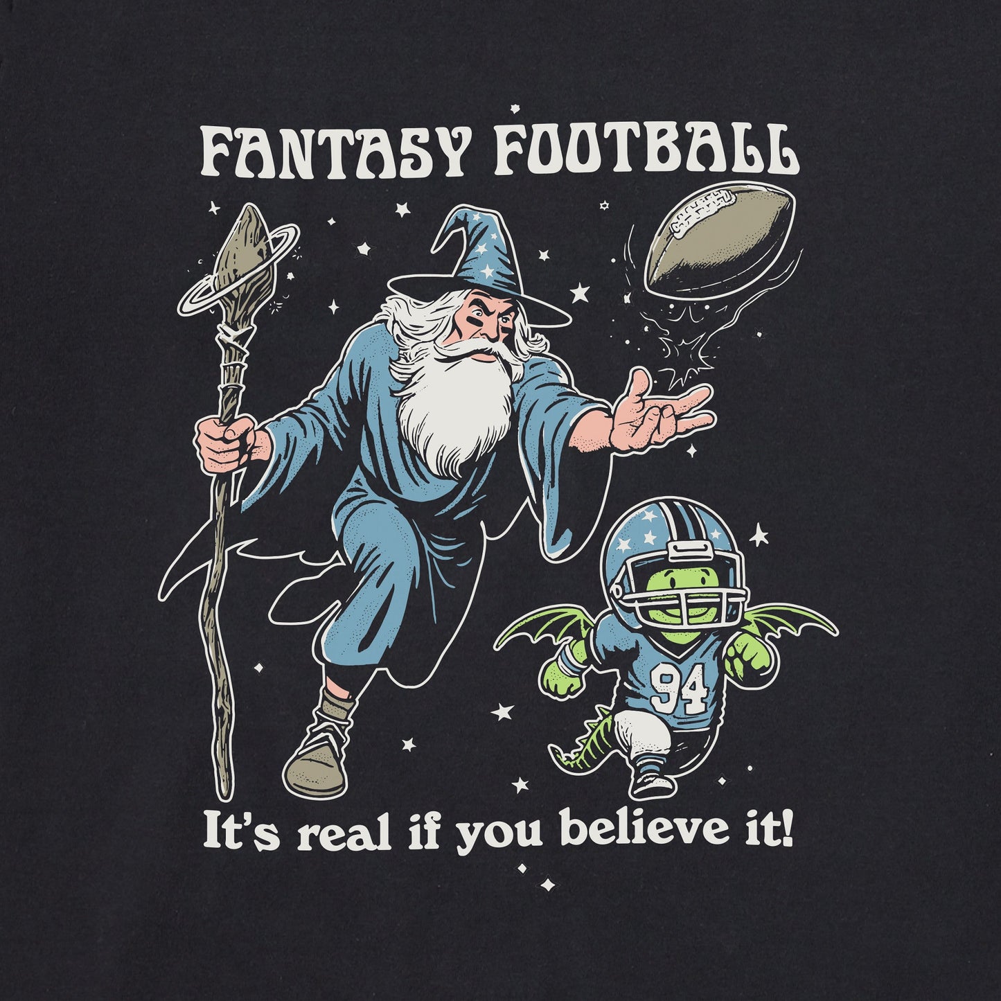 Men's Fantasy Football Short Sleeve Crusher Tee