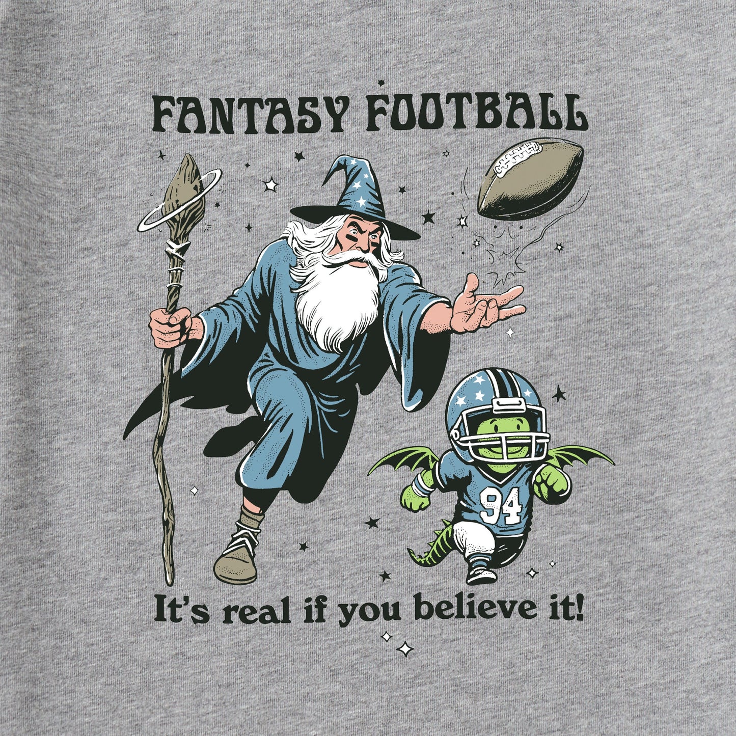 Men's Fantasy Football Short Sleeve Crusher Tee