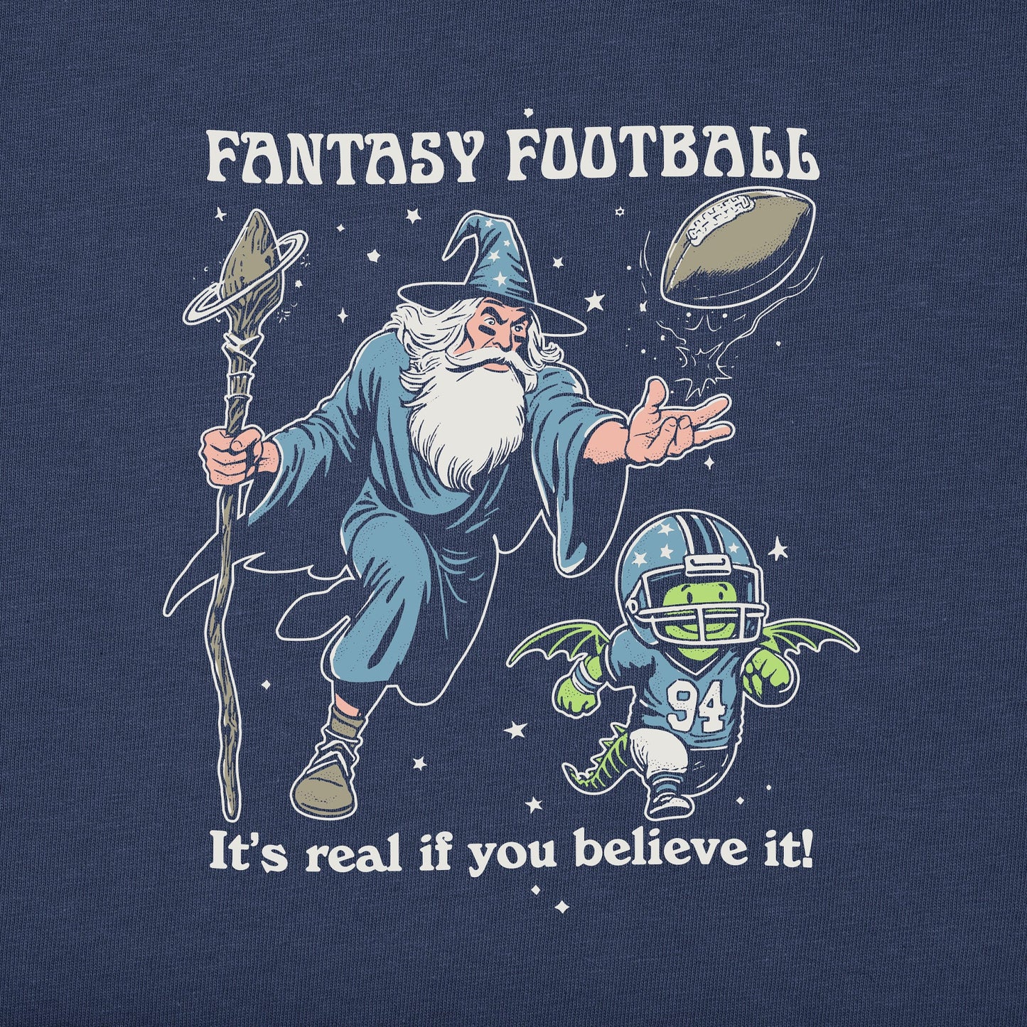 Men's Fantasy Football Short Sleeve Crusher Tee