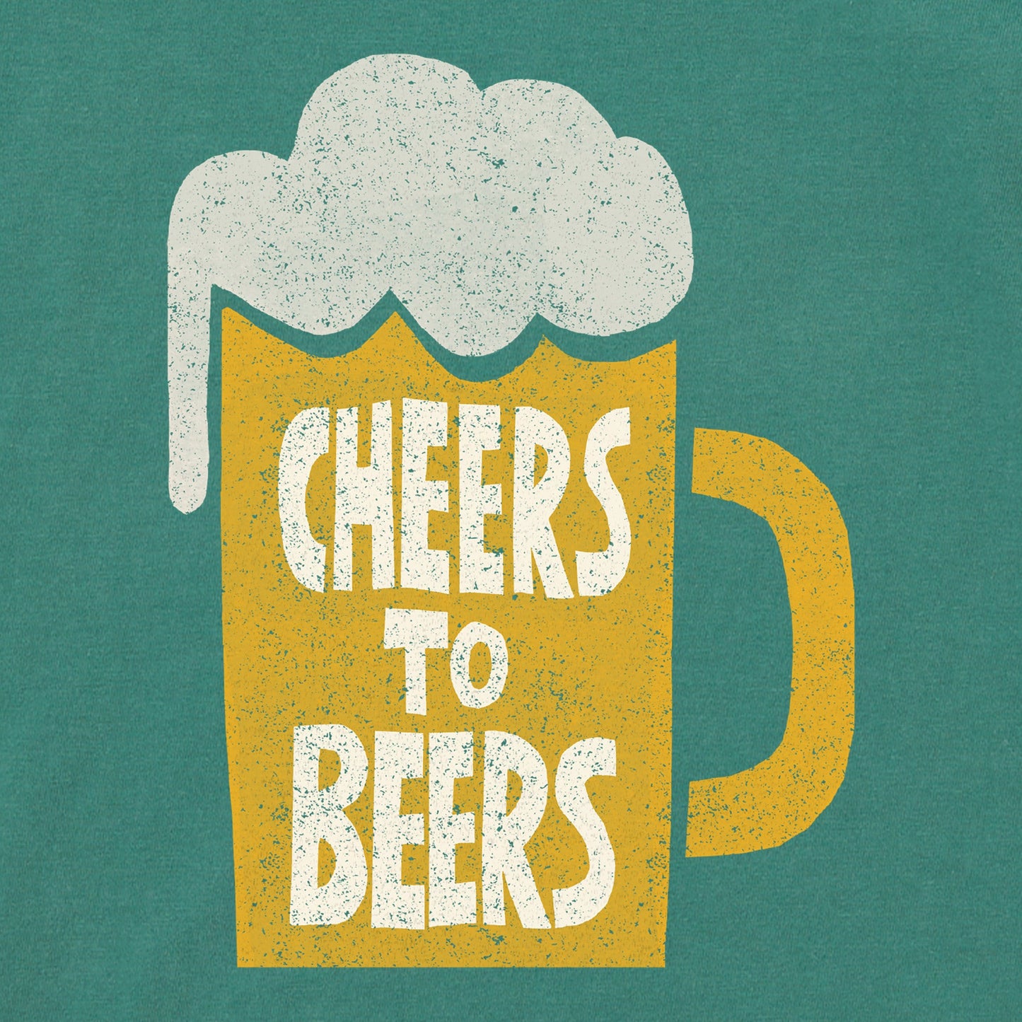 Women's Cheers to Beers Short Sleeve Crusher Boxy Tee