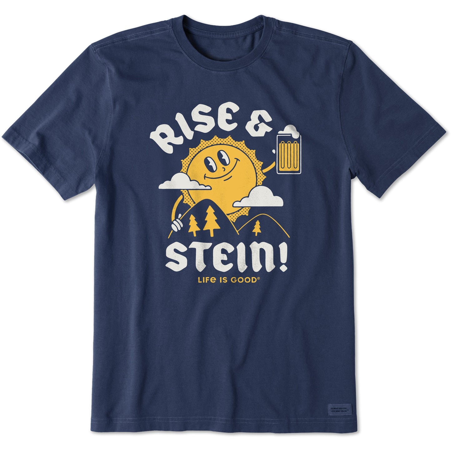 Men's Rise and Stein Short Sleeve Crusher Tee