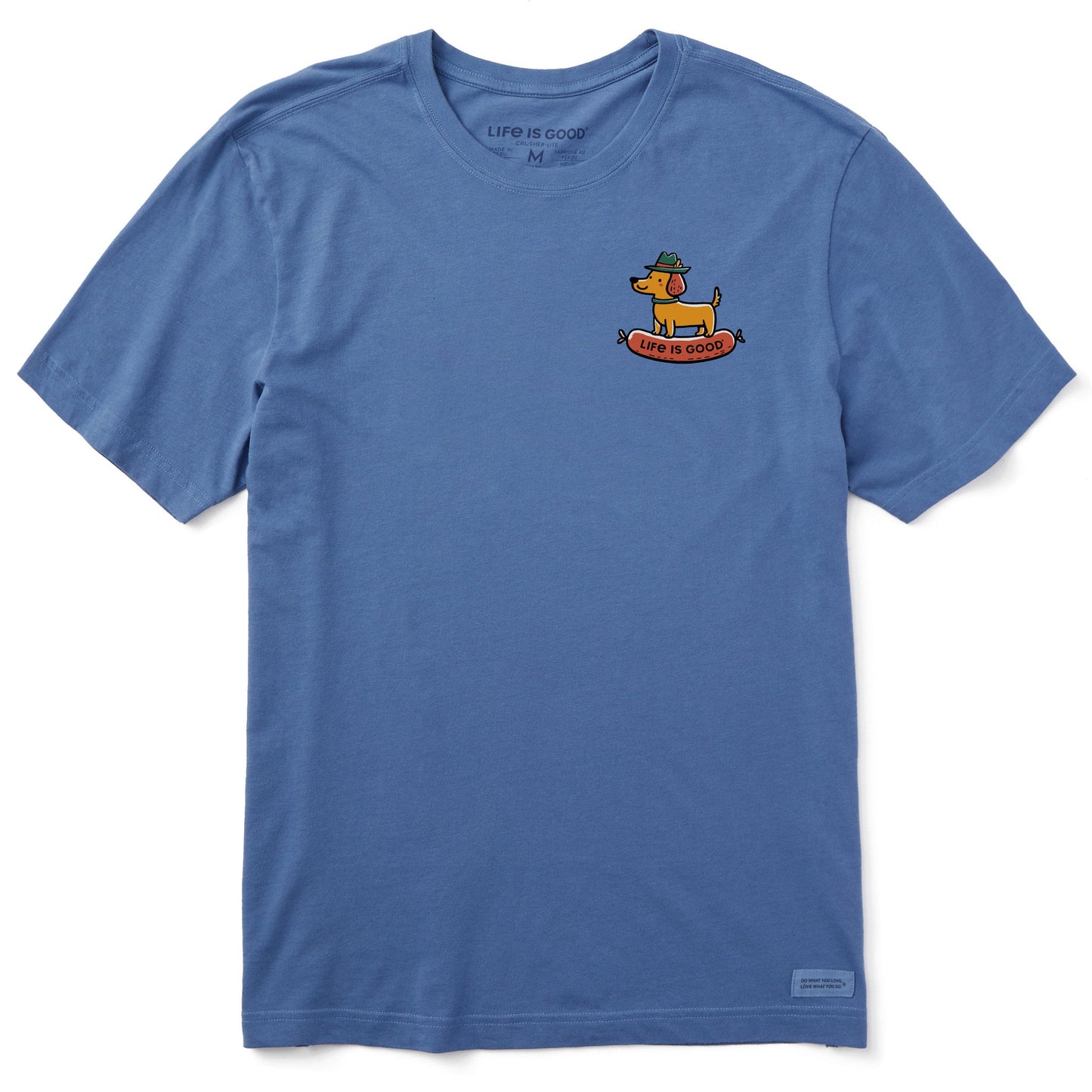 Men's Wiener Dog Short Sleeve Crusher Tee